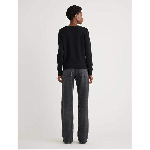 Quince Black Cotton and Cashmere Sweater size XS - Picture 3 of 9